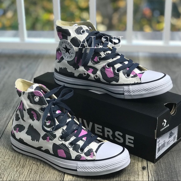 Converse Shoes - NWT Converse Ctas HI Egret Fuchsia Glow W AUTHENTI